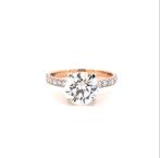 Ring - 18 karaat Roségoud - 2.32ct. tw. Diamant (Lab-grown), Nieuw