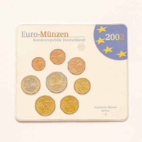 Duitsland. Year Set (BU) 2002 A, D, F, G, J (5 sets), Postzegels en Munten, Munten | Europa | Euromunten