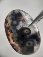 Natural blue and brown Agate - 45.813 ct - oval - rare sumat, Nieuw