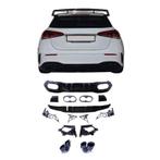 Diffuser voor mercedes a-klasse w177 hatchback 2019+ dubbele, Nieuw
