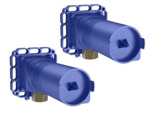 Veiling - 2x Hansa inbouwdeel aansluitbocht Matrix, Doe-het-zelf en Verbouw, Sanitair, Nieuw