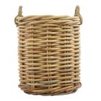 ratan mand rond dia 44 x h59cm, Huis en Inrichting, Woonaccessoires | Overige, Verzenden, Nieuw