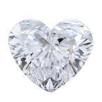 1 pcs Diamant  (Natuurlijk)  - 2.02 ct - Hart - D, Nieuw