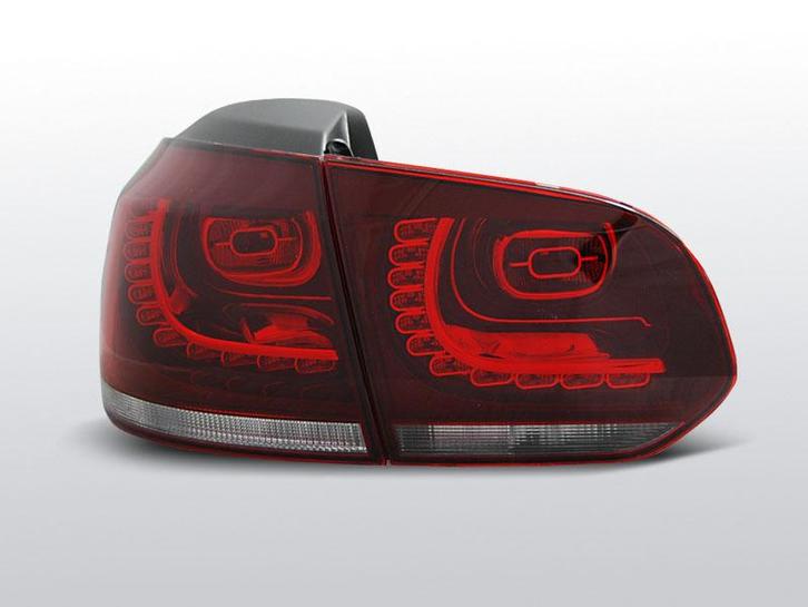 Achterlichten LED | Volkswagen Golf 6  | Rood/Wit | LED R /, Auto-onderdelen, Verlichting, Nieuw, Volkswagen, Verzenden
