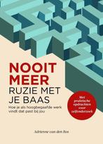 9789493171183 Nooit meer ruzie met je baas | Tweedehands, Boeken, Verzenden, Zo goed als nieuw, Adrienne van den Bos