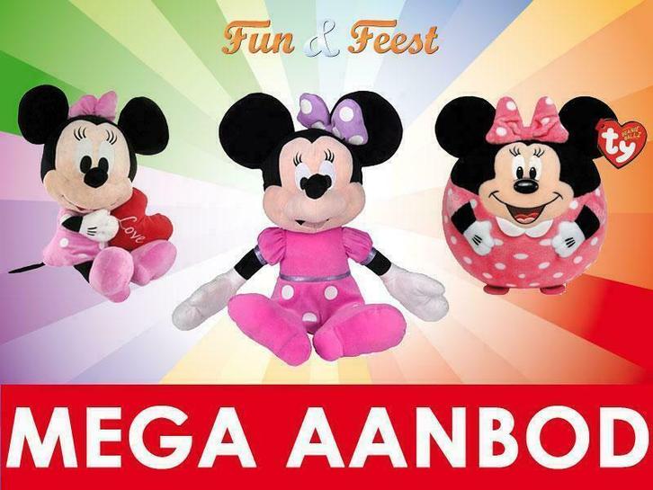 Minnie Mouse knuffels - Pluche Minnie Mouse knuffel, Kinderen en Baby's, Speelgoed | Knuffels en Pluche, Overige typen, Nieuw
