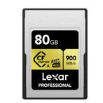 Lexar 80GB CFexpress Pro Type A Gold Series 900Mb/s, Audio, Tv en Foto, Fotografie | Geheugenkaarten, Ophalen of Verzenden, Zo goed als nieuw