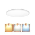 LED Plafondlamp NIVERA CIRCLE 18W Wit - IP54 - 3CCT 3000K..., Ophalen of Verzenden, Nieuw