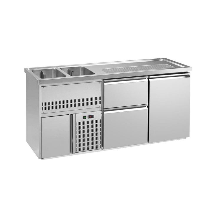 GGM Gastro | Biertoonbank Premium PLUS - 1950x700mm - 1 deur, Zakelijke goederen, Horeca | Meubilair en Inrichting, Nieuw in verpakking