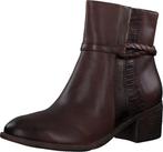 Marco Tozzi Dames Enkellaars - 25325-392 Cognac Combi - Maat, Kleding | Dames, Verzenden, Nieuw