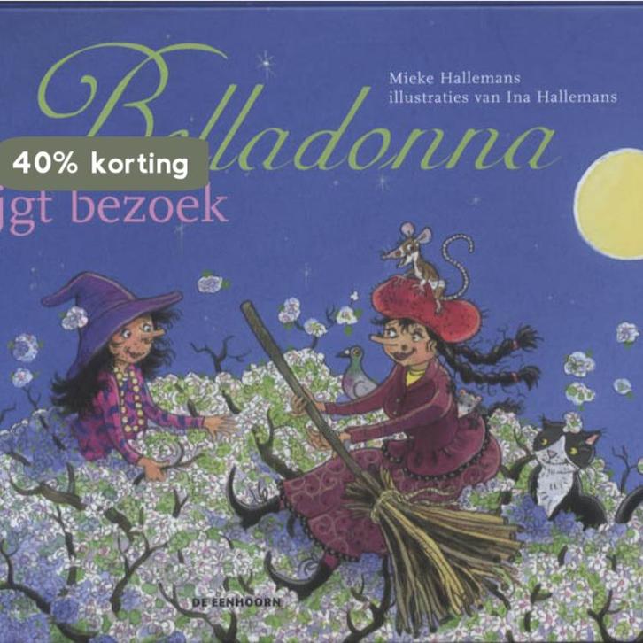 Belladonna krijgt bezoek 9789058385659 Mieke Hallemans, Boeken, Prentenboeken en Plaatjesalbums, Gelezen, Verzenden