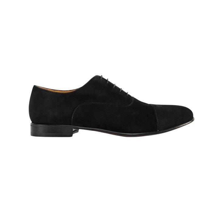 TESTONI 1929 Portonovo Oxford Shoes Black Suede de Luxe 8, Kleding | Heren, Schoenen
