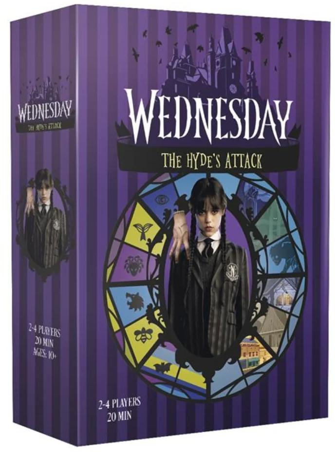Wednesday Nevermore Mystery Hydes Attack | Mixlore -, Hobby en Vrije tijd, Gezelschapsspellen | Bordspellen, Nieuw, Verzenden