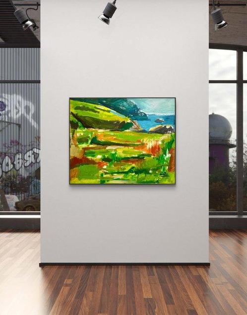maZe - MARITIME LANDSCAPE - XL, Antiek en Kunst, Kunst | Schilderijen | Modern