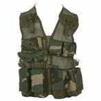 Kinder tactical vest camouflage - Woodland NIEUW, Kinderen en Baby's, Carnavalskleding en Verkleedspullen, Ophalen of Verzenden
