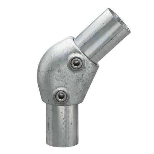 Buiskoppeling Verstelbaar Kniestuk Ø 42,4 mm Zink, Doe-het-zelf en Verbouw, IJzerwaren en Bevestigingsmiddelen, Nieuw, Verzenden