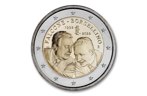 2 euro G. Falcone & P. Borsellino 2022 - Italië, Postzegels en Munten, Munten | Europa | Euromunten, Verzenden