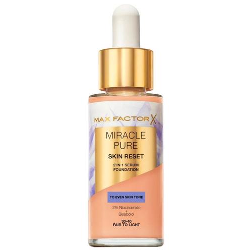 Max Factor Miracle Pure Skin Reset 30-40 Fair to Light Serum, Sieraden, Tassen en Uiterlijk, Uiterlijk | Cosmetica en Make-up