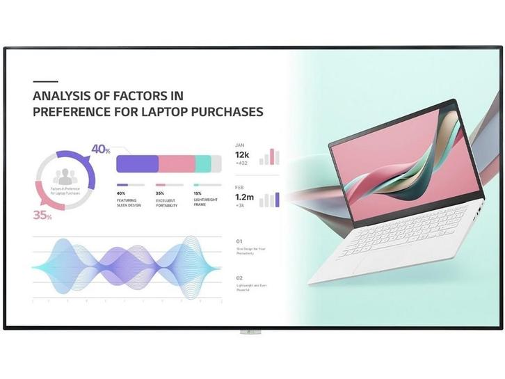 LG 98UH5J-H - Digital Signage Beeldscherm - 4K UHD - Zwart, Computers en Software, Monitoren, Zo goed als nieuw, Verzenden