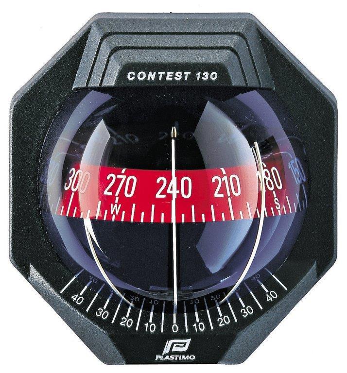 Plastimo Contest 130 kompas - op beugel - zwart, Watersport en Boten, Navigatiemiddelen en Scheepselektronica, Ophalen of Verzenden