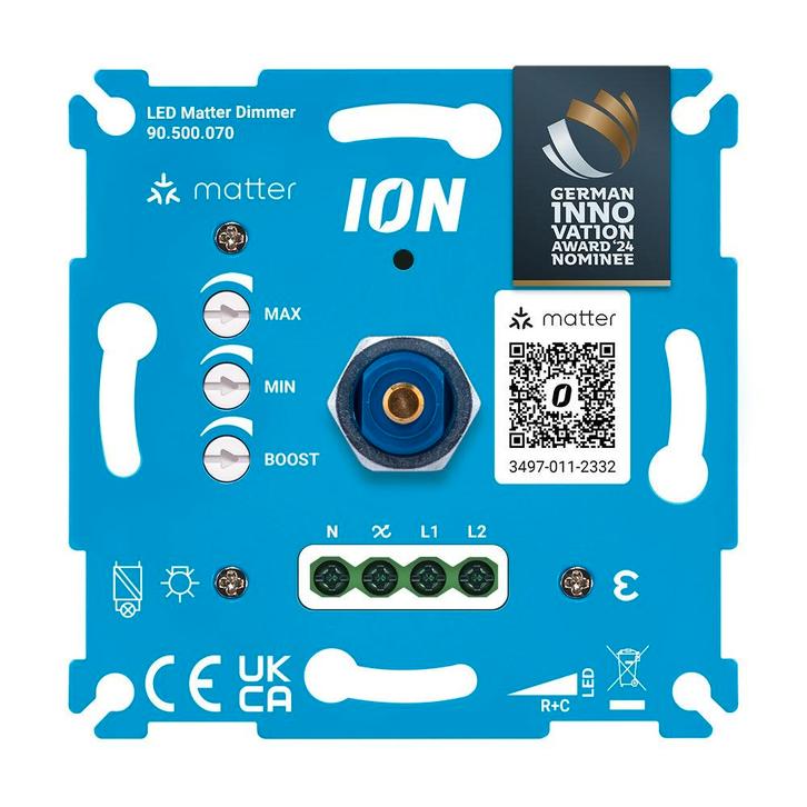 ION Matter LED Dimmer | Universeel | 0.3-200W | Smart, Doe-het-zelf en Verbouw, Elektra en Kabels, Nieuw, Ophalen of Verzenden