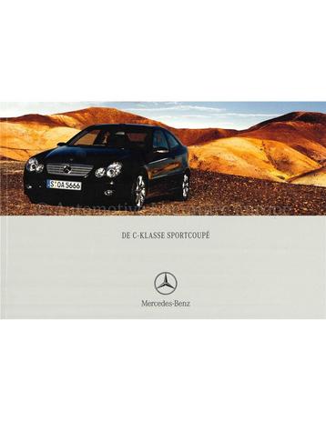 2004 MERCEDES BENZ C CLASS SPORTCOUPÉ BROCHURE NEDERLANDS beschikbaar voor biedingen