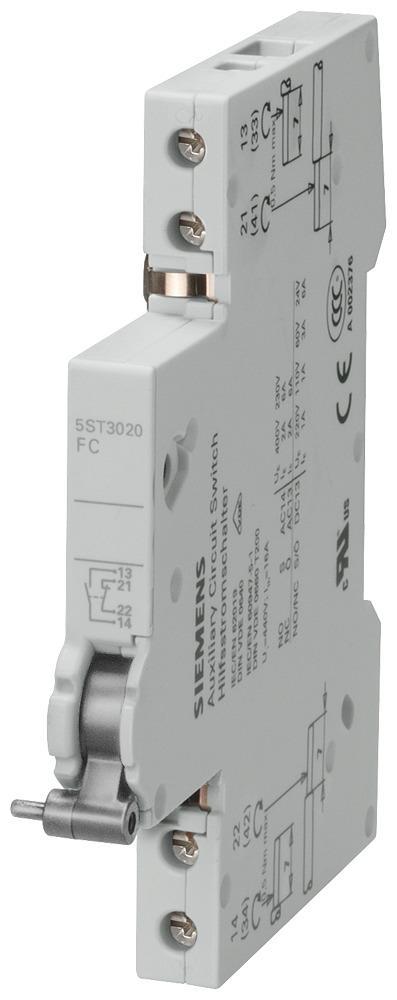 Siemens 5ST3020 Hulp Fout Signaal Contact NO/NC - 5ST3020, Doe-het-zelf en Verbouw, Elektra en Kabels, Overige typen, Nieuw, Verzenden