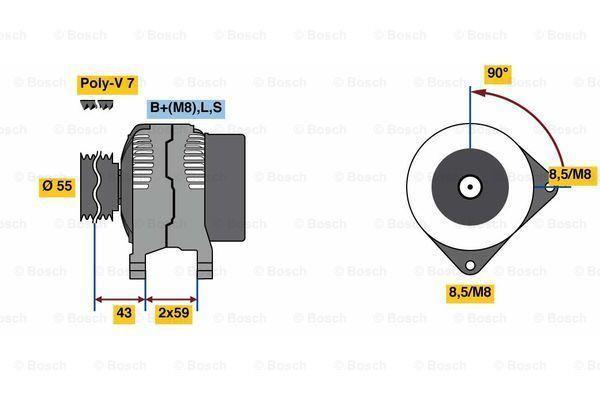 Dynamo / Alternator, Auto-onderdelen, Motor en Toebehoren, Nieuw, Ophalen of Verzenden