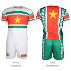Suriname Vlag Voetbal Sport T-shirt + Broek Set Tenue, Verzenden, Nieuw