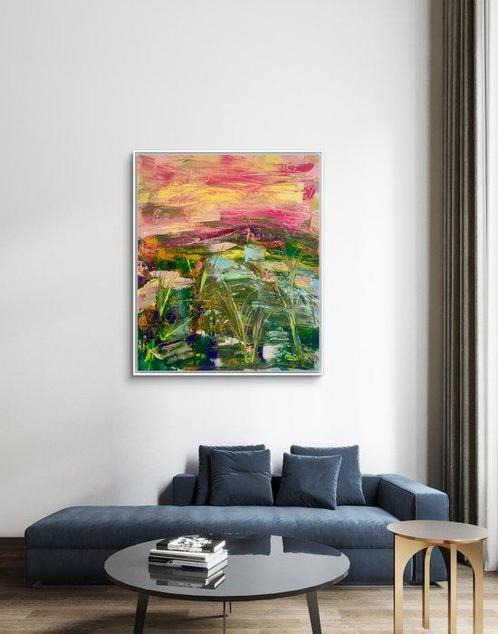 maZe - INVISIBLE CURRENTS - XL, Antiek en Kunst, Kunst | Schilderijen | Modern