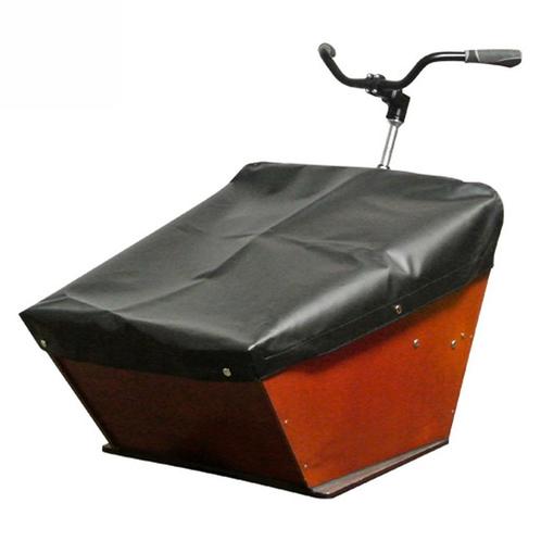 Clarijs Dekzeil Bakfiets Kort Matzwart, Fietsen en Brommers, Fietsen | Bakfietsen, Nieuw, Verzenden