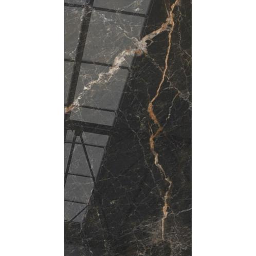 Gepolijste wand- vloertegels met gouden ader Marquina gold O, Doe-het-zelf en Verbouw, Tegels, Nieuw, Verzenden