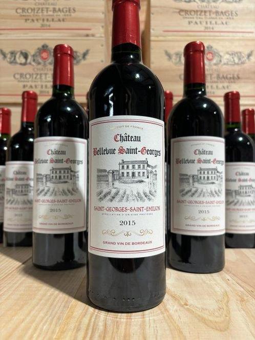 2015 Chateau Bellevue Saint-Georges - Montagne-Saint-Émilion, Verzamelen, Wijnen