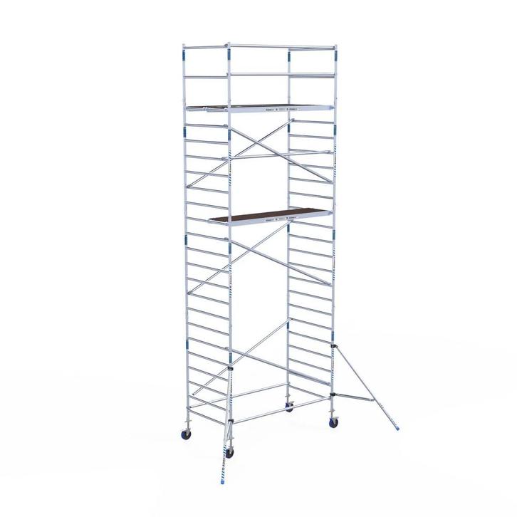 ALX rolsteiger Budget 135 x 250 x 8,2m werkhoogte, Doe-het-zelf en Verbouw, Steigers, Rolsteiger of Kamersteiger, Nieuw, 5 meter of hoger