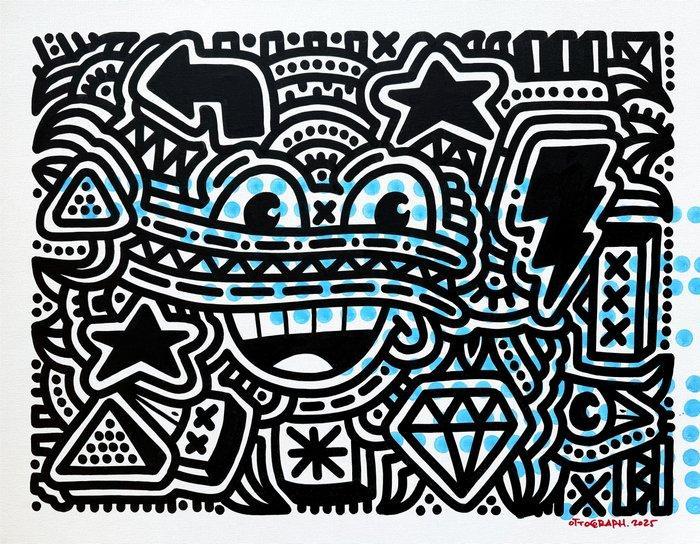 Ottograph - Make all parts fit XL, Antiek en Kunst, Kunst | Schilderijen | Modern