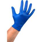 Handschoen latex poedervrij blauw L 100 stuks, Verzenden