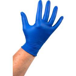 Handschoen latex poedervrij blauw L 100 stuks, Huis en Inrichting, Schoonmaakartikelen, Verzenden