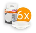 6 stuks Osram LED GX53 4.9W 470lm 4000K Koel Wit | Niet-D..., Ophalen of Verzenden, Nieuw
