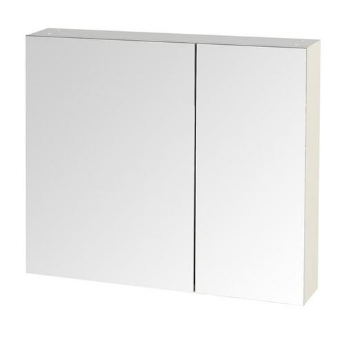 Spiegelkast Tiger S-line 80 cm Met 2 Deuren Hoogglans Wit, Doe-het-zelf en Verbouw, Sanitair, Bad, Nieuw, Ophalen of Verzenden