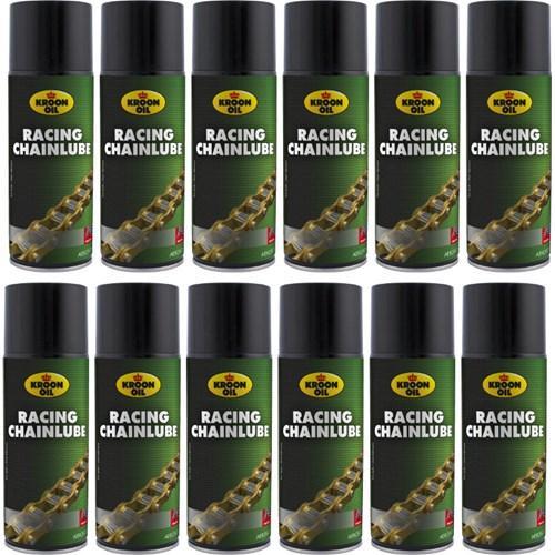 Kroon Aanbieding: 12 X Racing Kettingvet Spuitbus 400Ml, Auto diversen, Onderhoudsmiddelen, Verzenden