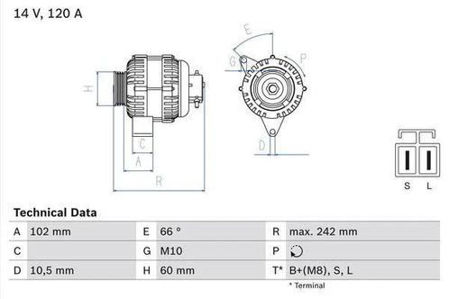 Dynamo / Alternator HYUNDAI ELANTRA III (2.0 CRDi,1.5 D), Auto-onderdelen, Motor en Toebehoren, Nieuw, Ophalen of Verzenden