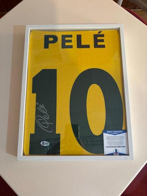 Pelé signed With Coa beckett - Voetbal Super Cup - Pelé -, Verzamelen, Overige Verzamelen