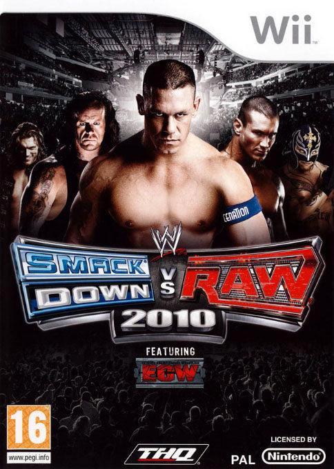 Wii WWE SmackDown vs. Raw 2010, Spelcomputers en Games, Games | Nintendo Wii, Zo goed als nieuw, Verzenden