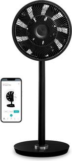Duux Whisper Flex Zwart - Smart Statiefventilator - Staande, Ophalen of Verzenden, Zo goed als nieuw