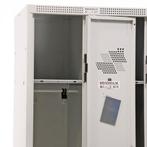 Gebruikte Lockerkasten 4 deuren (codeslot), Ophalen of Verzenden, Gebruikt