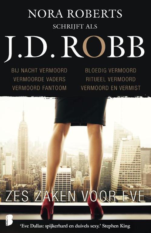 Zes zaken voor Eve / Eve Dallas-serie 9789022593615, Boeken, Thrillers, Gelezen, Verzenden