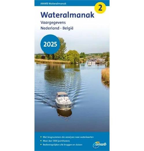 ANWB Almanak Deel 2 - 2025, Watersport en Boten, Accessoires en Onderhoud, Nieuw, Ophalen of Verzenden