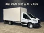 Ford Transit 2.0 TDCI 161pk Bakwagen Laadklep Euro6 Airco |, Stof, Gebruikt, Wit, Dealer onderhouden