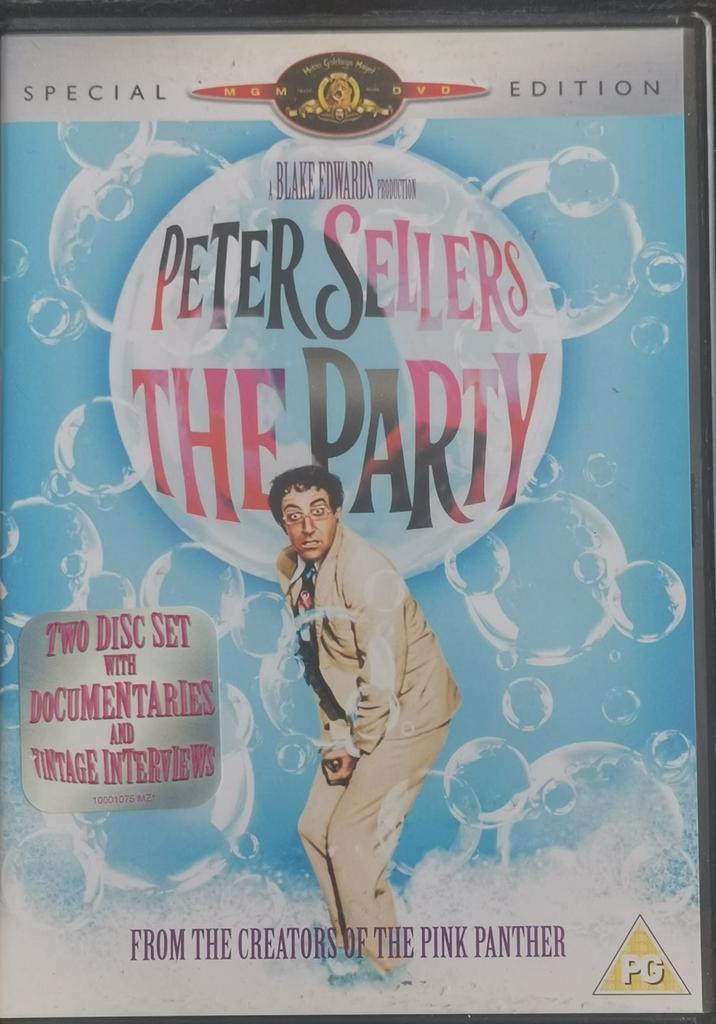 the Party (2 disc) Peter Sellers -   Gratis verzenden, Cd's en Dvd's, Dvd's | Tv en Series, Zo goed als nieuw, Komedie, Alle leeftijden