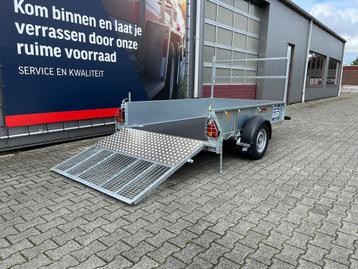 Ifor Williams met oprijklep | 250x158 cm - 1400 kg! beschikbaar voor biedingen